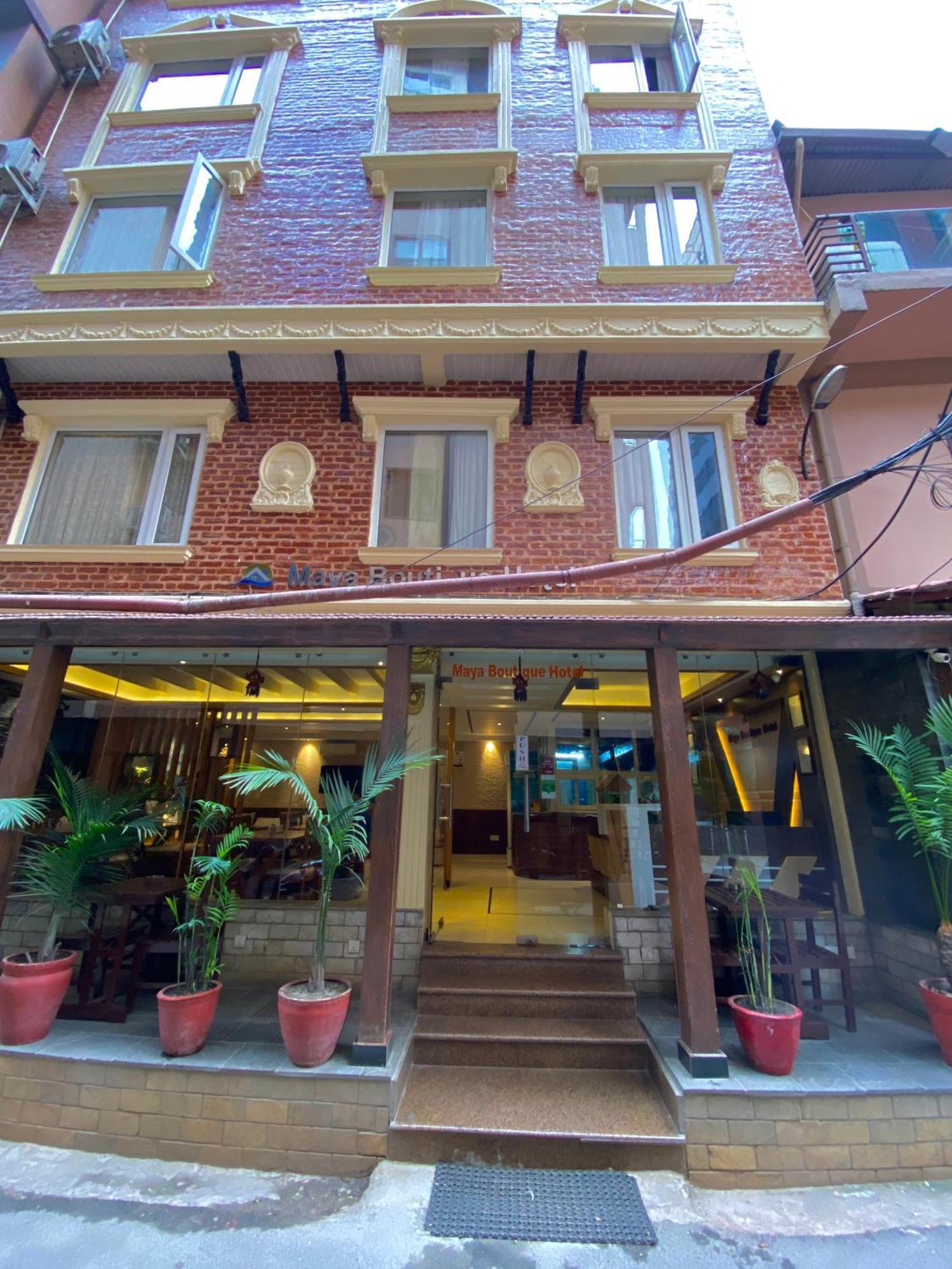 Hotel Maya Boutique And Apartment, Thamel Katmandu Zewnętrze zdjęcie